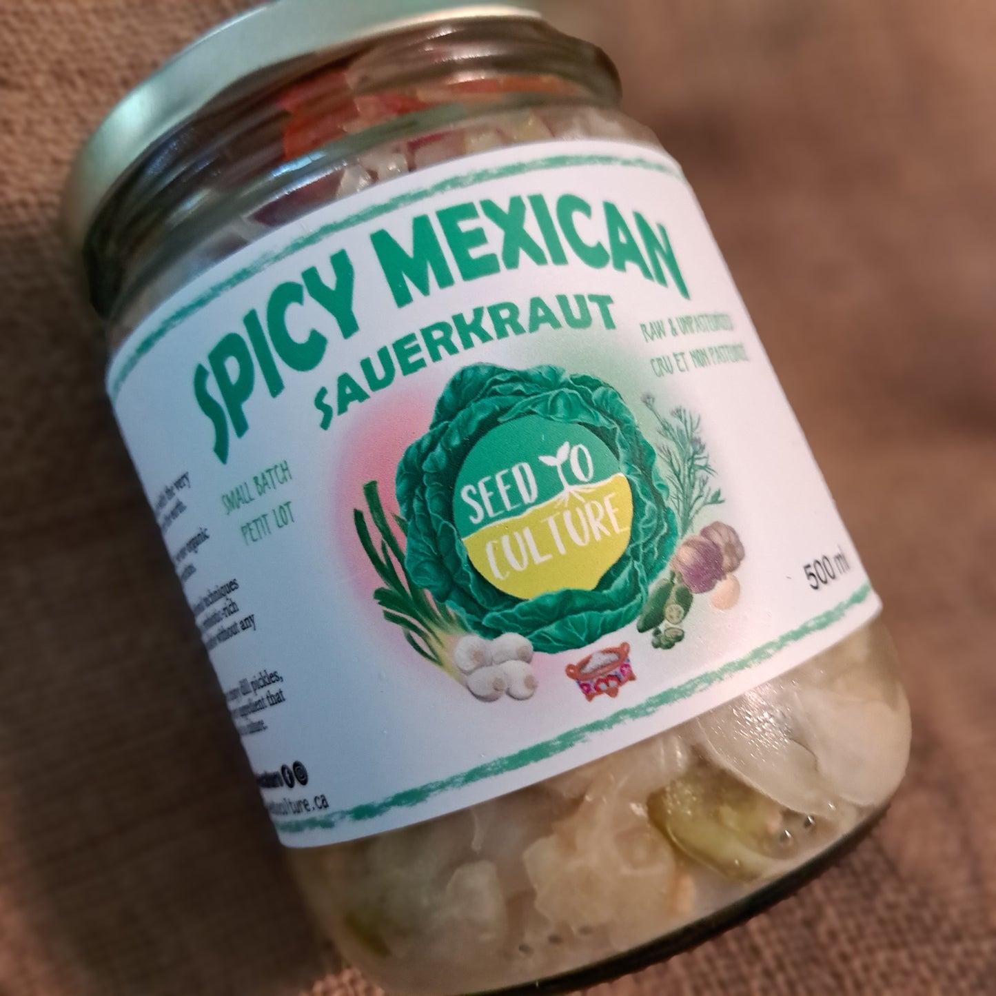 Spicy Mexican Sauerkraut - Lillooet, BC