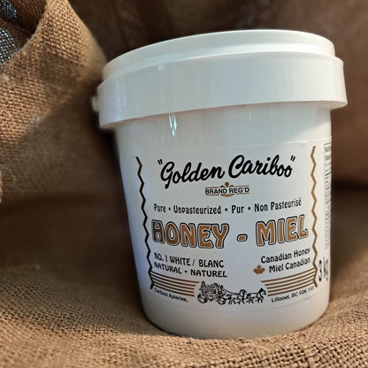Raw unpasteurized honey - Lillooet, BC