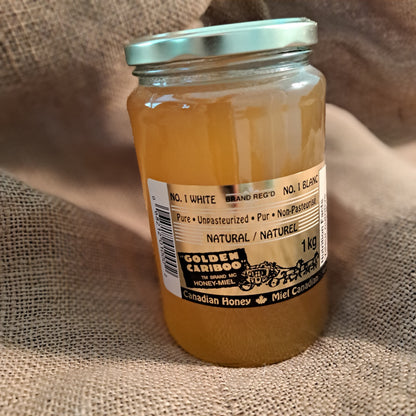 Raw unpasteurized honey - Lillooet, BC