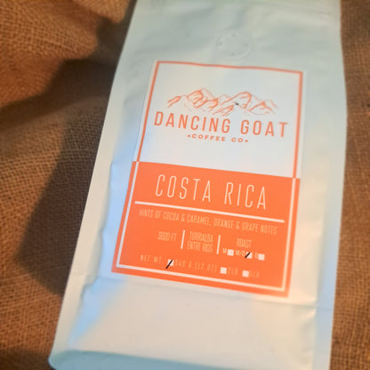 Whole Bean Coffee - COSTA RICA