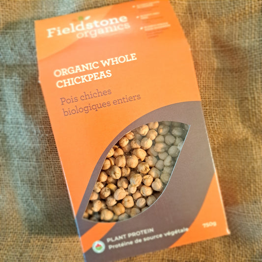 Organic Whole Chickpeas - 750g