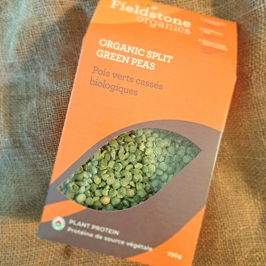 Organic Split Green Peas - 750g