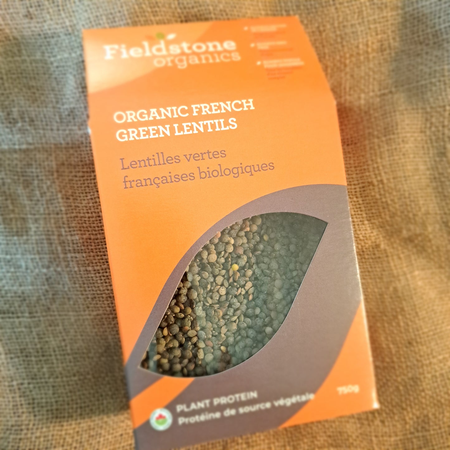 Organic French Green Lentils - 750g