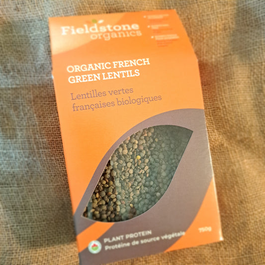 Organic French Green Lentils - 750g