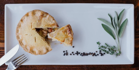 5” Grilled Chicken and Smoked Corn Pie