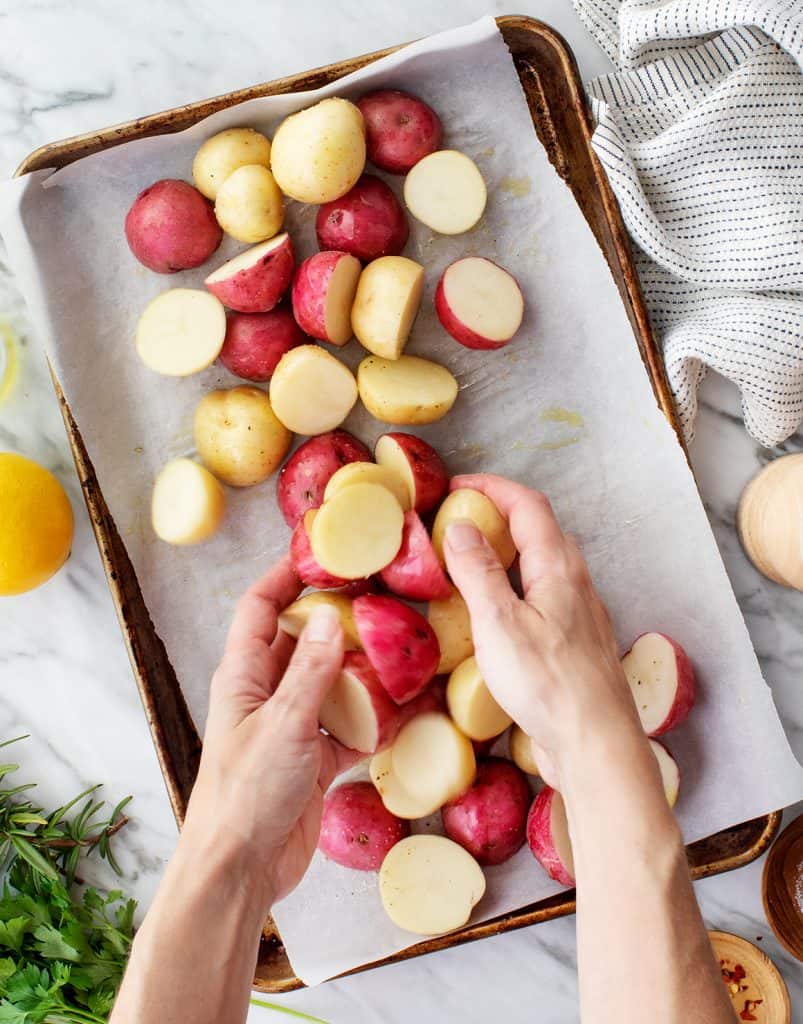 Certified Organic Red Chieftain potatoes - West Fraser Rd.